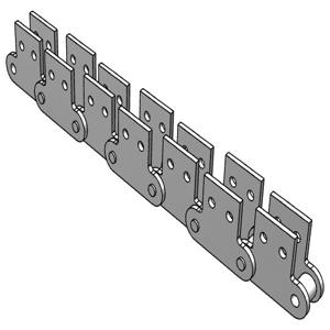 PEER CHAIN 44957 Roller Chain, 50 Feet Length, Stainless Steel | CL8NVL