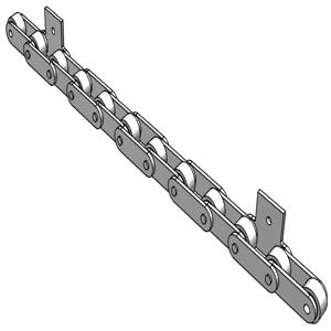 PEER CHAIN 45471 Roller Chain, 10 Feet Length, Stainless Steel | CL8RHQ