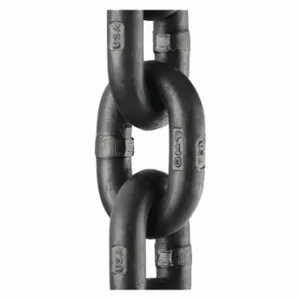 PEERLESS 5510215 Chain, Alloy Steel, 9/32 Inch Trade Size, 4300 Lb Working Load Limit, Black Thermadep | CT7PAD 48RN38