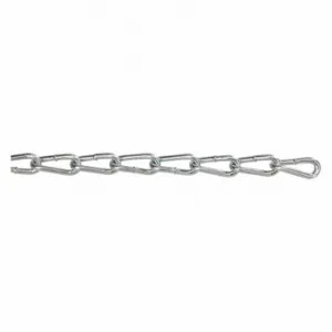 PEERLESS 6010232 Chain, Carbon Steel, 2 Inch Trade Size, 325 lb, Zinc Plated, 100 ft Length | CT7PCC 48RR37