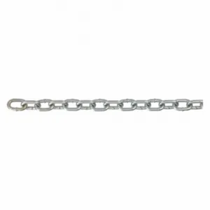 PEERLESS 6014032 Chain, Carbon Steel, 700 lb Working Load Limit, Zinc Plated, 100 ft Length | CT7PFY 48RR40