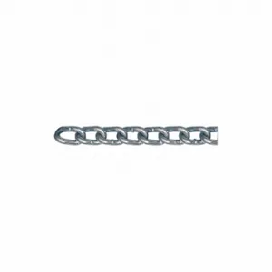 PEERLESS 6024032 Chain, Carbon Steel, 670 lb Working Load Limit, Zinc Plated, 100 ft Length, Chain | CT7PFR 48RR48