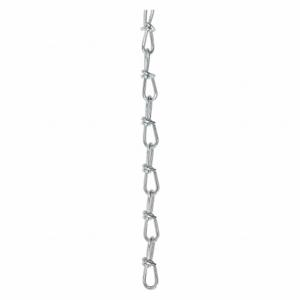PEERLESS 7012032 Chain, Carbon Steel, 255 lb Working Load Limit, Zinc Plated, 100 ft Length | CT7PCG 48RR57