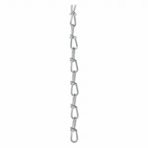 PEERLESS 7014032 Chain, Carbon Steel, 365 lb Working Load Limit, Zinc Plated, 100 ft Length | CT7PDW 48RR59