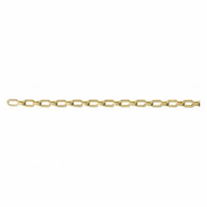 PEERLESS 7652012 Chain, Carbon Steel, 23 lb Working Load Limit, Brass, 100 ft Length | CT7PCE 48RR60