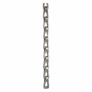 PEERLESS 7702532 Chain, Carbon Steel, 25 Inch Trade Size, 94 lb, Zinc Plated, 100 ft Length | CT7PCF 48RR63