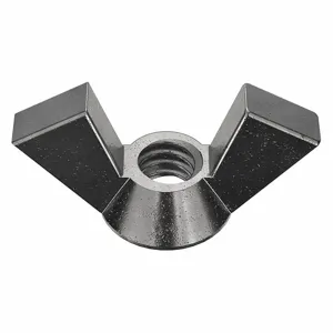 PEERLESS HARDWARE 0-CD-700CS7- Wing Nut, Steel, 1/4-20 Thread Size, 1-3/8 Inch Wing Span, 10Pk | AE4RTK 5MMX2