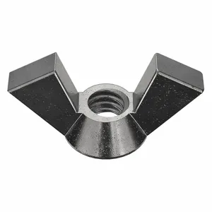 PEERLESS HARDWARE 0-CD-709AS7- Wing Nut, Steel, 1/4-20 Thread Size, 1-5/8 Inch Wing Span, 10Pk | AE4RTY 5MMY4