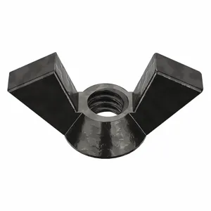 PEERLESS HARDWARE 0-CD-755B17- Wing Nut, Iron Zinc, 1/4-20 Thread Size, 1-1/8 Inch Wing Span, 10Pk | AE4RUP 5MMZ9