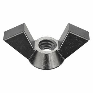 PEERLESS HARDWARE 0-CD-780BS7- Wing Nut, Steel, 1/4-20 Thread Size, 1-3/16 Inch Wing Span, 10Pk | AE4RVD 5MNA8