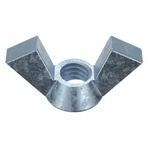 PEERLESS HARDWARE 0-DE-720A87- Wing Nut, Steel Zinc, 5/16-18 Thread Size, 1-5/8 Inch Wing Span, 10Pk | AE4RUD 5MMY9