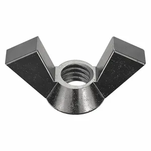 PEERLESS HARDWARE 0-DE-724DS7- Wing Nut, Steel, 5/16-18 Thread Size, 1-1/2 Inch Wing Span, 10Pk | AE4RUN 5MMZ8