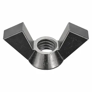 PEERLESS HARDWARE 0-DE-780CS7- Wing Nut, Steel, 5/16-18 Thread Size, 1-1/2 Inch Wing Span, 10Pk | AE4RVF 5MNC0