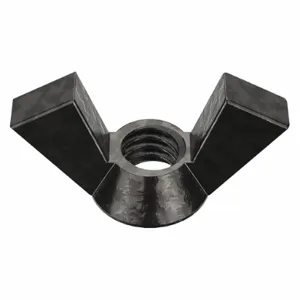 PEERLESS HARDWARE 0-DE-816B17- Wing Nut, Iron Zinc, 5/16-18 Thread Size, 3 Inch Wing Span, 10Pk | AE4RWB 5MND9