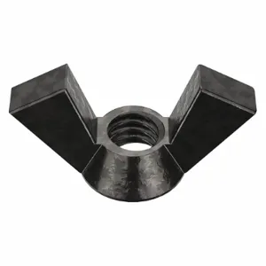 PEERLESS HARDWARE 0-DE-816BM7- Wing Nut, Iron, 5/16-18 Thread Size, 3 Inch Wing Span, 10Pk | AE4RWC 5MNE0