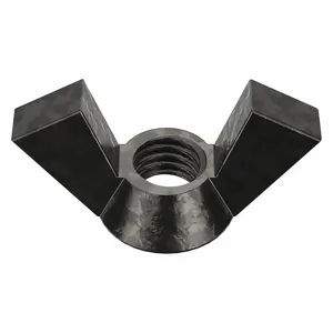 PEERLESS HARDWARE 0-GH-700G17- Wing Nut, Iron Zinc, 1/2-13 Thread Size, 2-1/4 Inch Wing Span, 10Pk | AE4RTQ 5MMX7