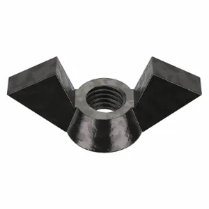 PEERLESS HARDWARE 0-II-819BM7- Wing Nut, Iron, 5/8-11 Thread Size, 3 Inch Wing Span, 10Pk | AE4RWL 5MNE8