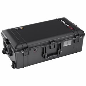 PELICAN 016150-0051-110 Protective Air Case, 15 1/2 Inch x 29 5/8 Inch x 9 3/8 Inch Inside, Flat, Black, Mobile | CT7PMH 52PF96