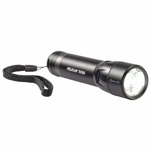 PELICAN 050200-0100-110-G Industrial LED Handheld Flashlight, Aluminium, Maximum Lumens 588, Black | CE9ZKA 55MP06