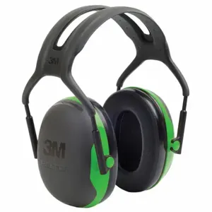 PELTOR X1A Ear Muff 22db Over-the-head Black/green | AB6FNT 21DE14