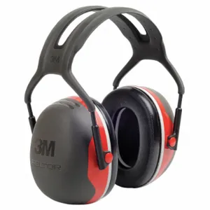 PELTOR X3A Ear Muff 28db Over-the-head Black/red | AB6FNV 21DE16