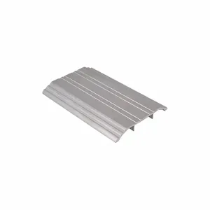 PEMKO 170A48 Saddle Threshold, Fluted Top, Aluminum, 4 Inch Width, 1/2 Inch Height, 48 Inch Length | CT7PUU 56HK60