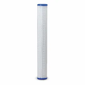 PENTEK 155416-75 Filter Cartridge, Pleated, 10 gpm, 30 micron, 20 Inch Height | CJ2EKU 4BB20