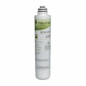 PENTEK 155901-75 Quick Connect Filter, 20 micron, 0.8 gpm, 9 3/4 Inch Height, 2 3/8 Inch Depth | CJ3CQC 6XUV2