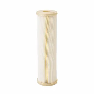 PENTEK 255481-75 Filter Cartridge, Pleated, 10 gpm, 1 micron, 9 3/4 Inch Height | CJ2EKH 4PAX4