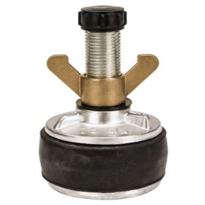 PETERSEN PRODUCTS 141-0035 Pipe Plug, Mechanical, Hand Tight, 3.5 - 3.7 Inch Diameter, 0.5 Inch Bypass Size | CF2ZRH