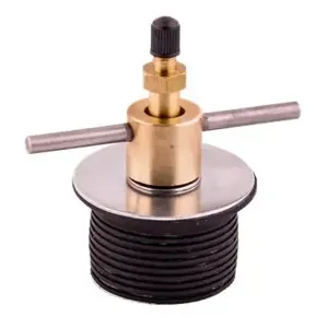 PETERSEN PRODUCTS 143-2138-BT Pipe Plug, Mechanical, T-Handle, Tire Valve Bypass, 1-3/8 Inch Diameter | CF3ABF