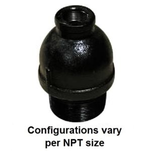 PETERSEN PRODUCTS 262-2040-0040 Hot-Tap-Adapter, 4 Zoll NPT-Größe | CF3BTD