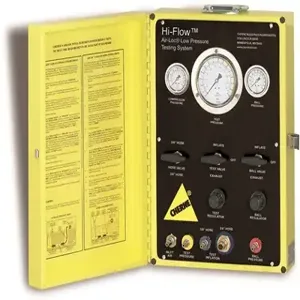 PETERSEN PRODUCTS 924-1304-6 Leak Detector Testing Panel, Hi-Flow, Portable, With Case | CF2ZBL