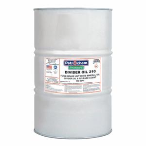 PETROCHEM DIVIDER OIL 210-055 Gear Oil, Mineral, Sae Grade 20, 55 Gal, Drum, H1 Food Grade | CT7QDM 45VG44