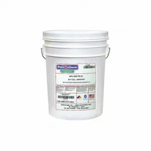 PETROCHEM FOODSAFE AIR LINE FG-32-005 Air Tool Lubricant, Synthetic, -67 Deg F, 510 Deg F | CT7QBG 6HXJ6