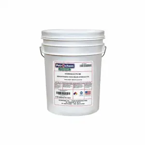 PETROCHEM FOODSAFE HYDRAULIC FG-68-005 Hydraulic Oil, Semi-Synthetic, 5 Gal, Pail, Iso Viscosity Grade 68, H1 Food Grade | CT7QGV 3NLL5