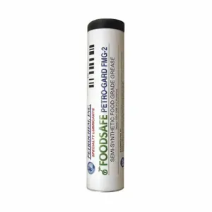 PETROCHEM FOODSAFE PETRO-GARD FMG-2 Multipurpose Grease, Petro-Gard Fmg-2, Aluminum Complex, White, 14 Oz, Nlgi Grade 2 | CT7QKB 3NLK5