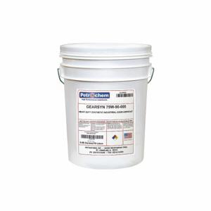 PETROCHEM GEARSYN 75W-90-005 Getriebeöl, synthetisch, Sae-Qualität 75W, 5 Gal, Eimer | CT7QFB 40P256