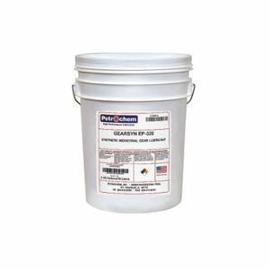 PETROCHEM GEARSYN EP-320-005 Gear Oil, Synthetic, Sae Grade 90, 5 Gal, Pail, H2 No Food Contact | CT7QFA 6HXL9