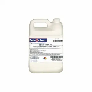 PETROCHEM GEARSYN EP-460-001 Gear Oil, Synthetic, Sae Grade 140, 1 Gal, Jug, H2 No Food Contact | CT7QEQ 6HXN2