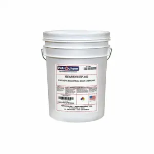 PETROCHEM GEARSYN EP-460-005 Gear Oil, Synthetic, Sae Grade 140, 5 Gal, Pail, H2 No Food Contact | CT7QER 6HXN1