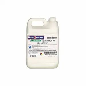 PETROCHEM GEARSYN FGG-460-001 Gear Oil, Semi-Synthetic, Sae Grade 140, 1 Gal, Jug, H1 Food Grade | CT7QFC 6HXL6