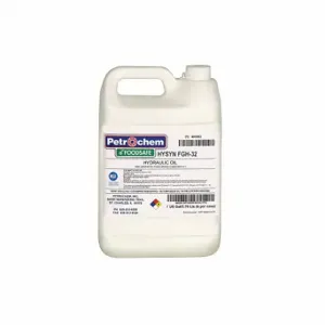 PETROCHEM HYSN FGH-32-001 Hydraulic Oil, Synthetic, 1 Gal, Jug, Iso Viscosity Grade 32, H1 Food Grade, Sae Grade 10W | CT7QHN 6HXK2