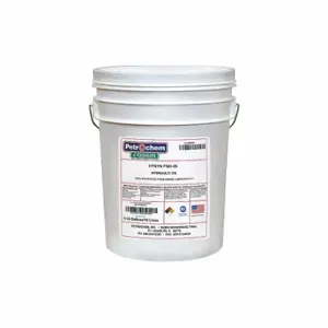 PETROCHEM HYSN FGH-46-005 Hydraulic Oil, Synthetic, 5 Gal, Pail, Iso Viscosity Grade 46, H1 Food Grade | CT7QHC 6HXK4