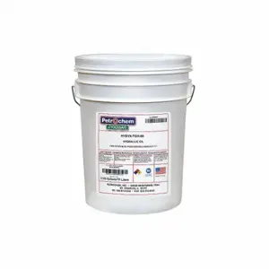 PETROCHEM HYSN FGH-68-005 Hydraulic Oil, Synthetic, 5 Gal, Pail, Iso Viscosity Grade 68, H1 Food Grade | CT7QHD 6HXK7