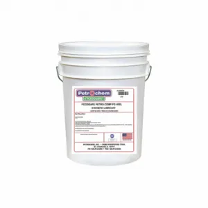 PETROCHEM PETRO-COMP FG-40XL-005 Compressor Oil, 5 Gal, Pail, 15 Sae Grade, 46 Iso Viscosity Grade, 130 Viscosity Index | CT7QCD 45VF95