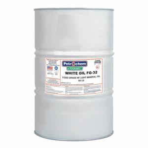 PETROCHEM WO FG-32-055 Hydrauliköl, mineralisch, 55 Gal, Fass, ISO-Viskositätsklasse 32, H1-Lebensmittelqualität, Sae-Klasse 10W | CT7QGH 45VG46