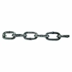 PEWAG 36127/5 Chain, 316L Stainless Steel, 9/32 Inch Trade Size, 2000 lb Working Load Limit | CT7QQA 48RC58