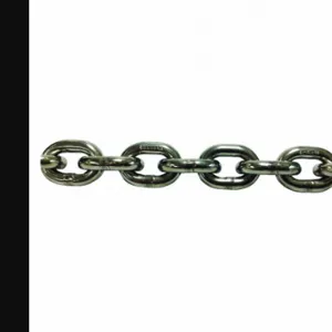 PEWAG 39568/10 Chain, 316L Stainless Steel, 3/8 Inch Trade Size, 5500 Lb Working Load Limit | CT7QQM 48RD04