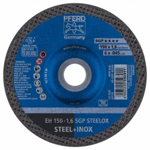 PFERD 63174 Depressed Center Cutting Disc | CT7QRE 163K20